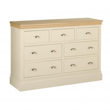 Lundy Three Over Four Chest | Oak Furniture | Countryside Pine and Oak